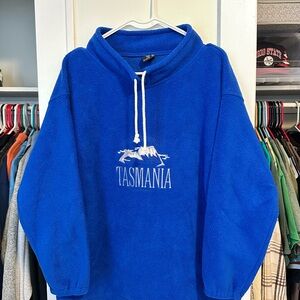 Vintage Tasmania Australia Fleece Sweatshirt